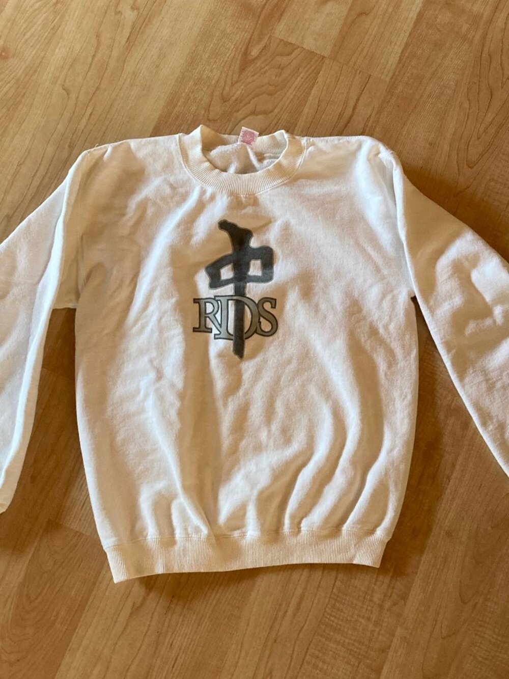 Womens RDS White Pullover Sweatshirt